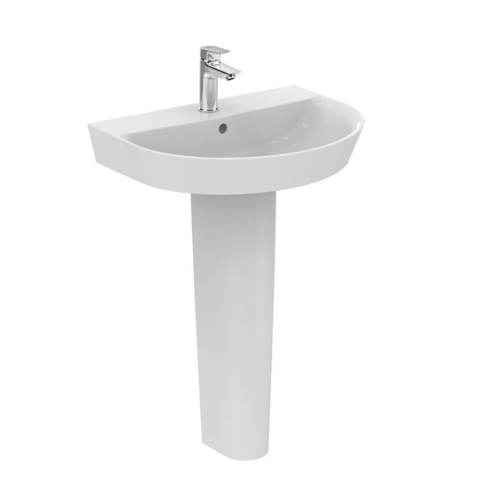 Cutout image of Ideal Standard Connect Air Arc 600mm Pedestal Basin